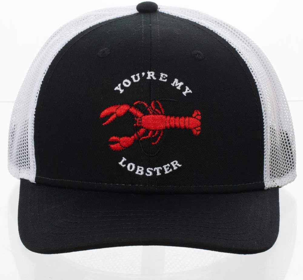 Bioworld Friends You're My Lobster Trucker Hat Black