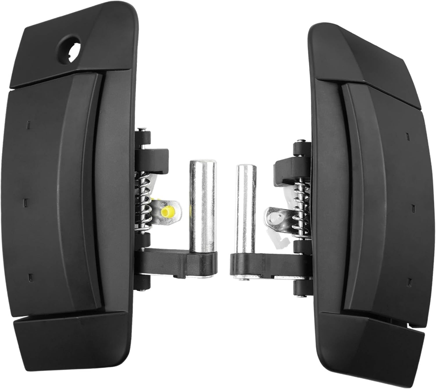 Gledewen Exterior Door Handle Driver & Passenger Side Matte Black | Replacement for 2003-2009 Nissan 350Z | Replaces# 80607-CD41E, 80607-CD40B, 80606-CD01E