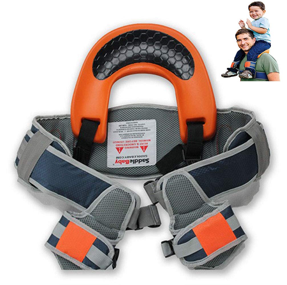 RJHY Children's Shoulder Multi-Function Strap Baby Strap Saddle Travel Backpack Saddle Shoulder Strap Suitable for Children 2-5 Years Old