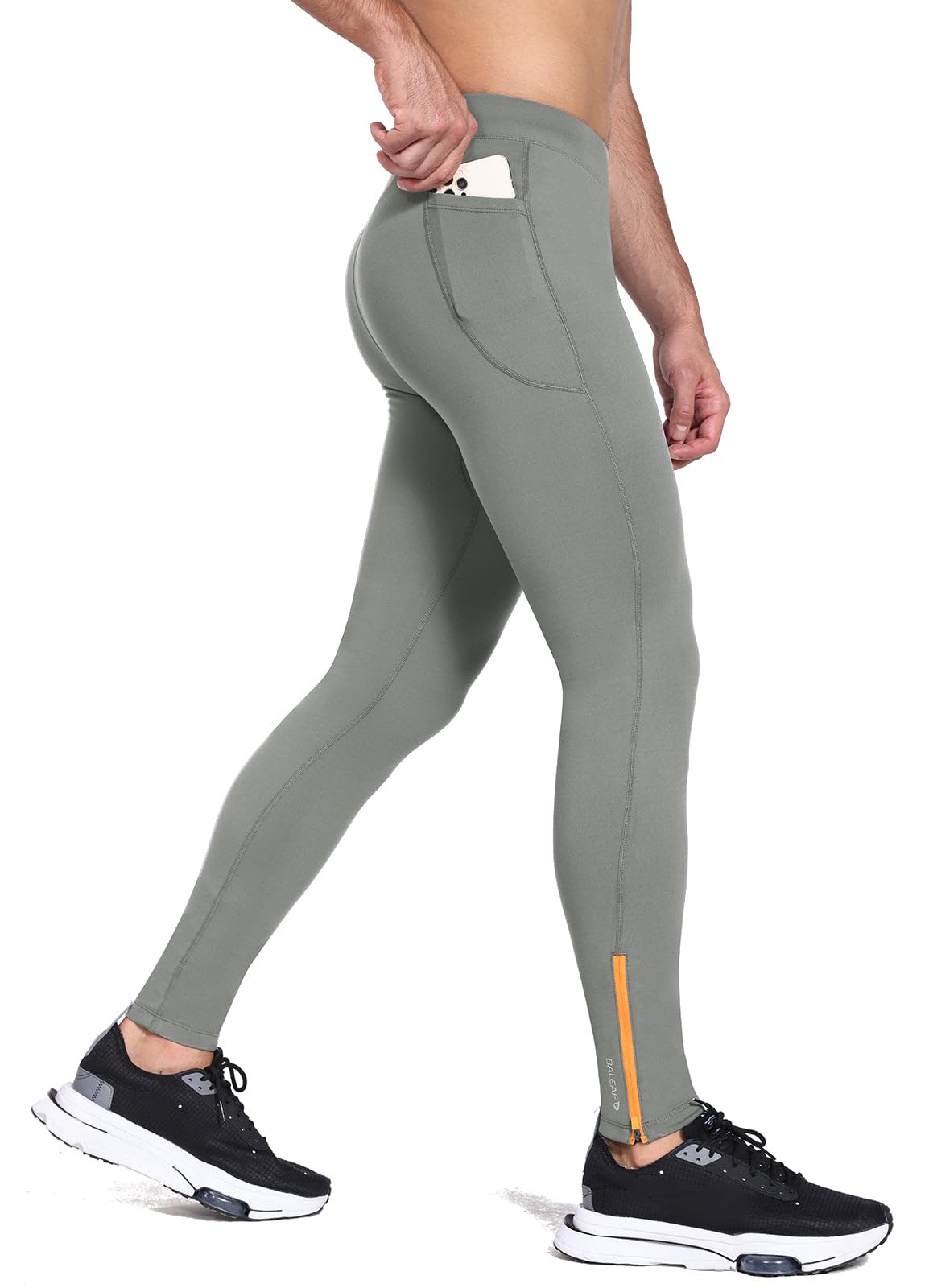 baleaf Men's Running Tights Thermal Winter Cycling Pants