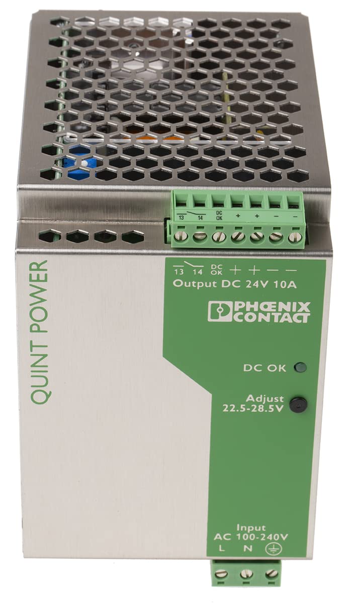 Amazon.com: PHOENIX Contact Power DIN Rail QUINT-PS-100-240AC/24DC