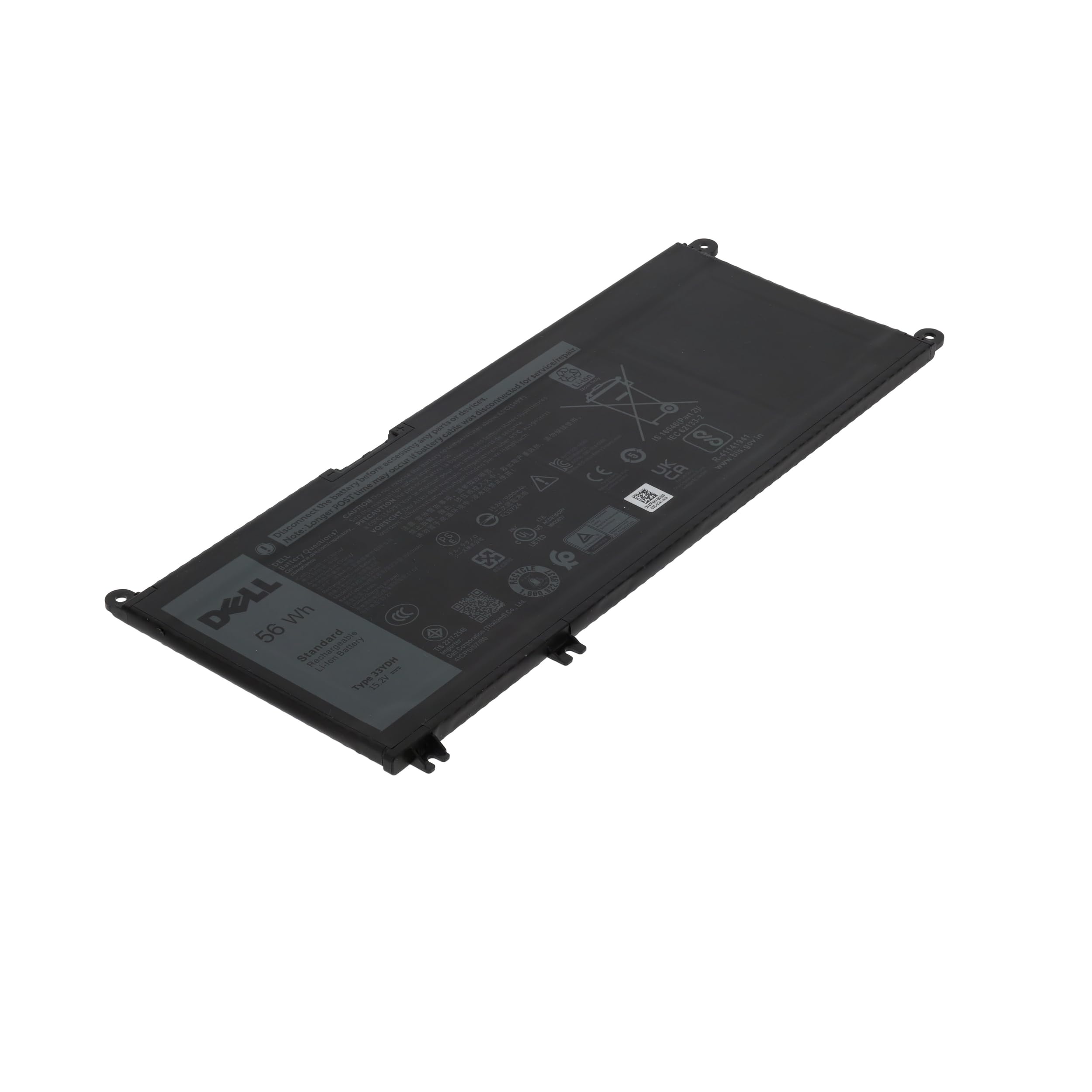 Dell Piles Batterie 56Wh 4C Inspiron 7778 7779 7573 7570 7586 7786, Latitude 3380 3480 3580 3590 3490 3400, Vostro 7570 7580, G3 3579 G3 3779 G5 5587 G7 7588 33YDH 99NF2 W7NKD 7FHHV de PART4YOU
