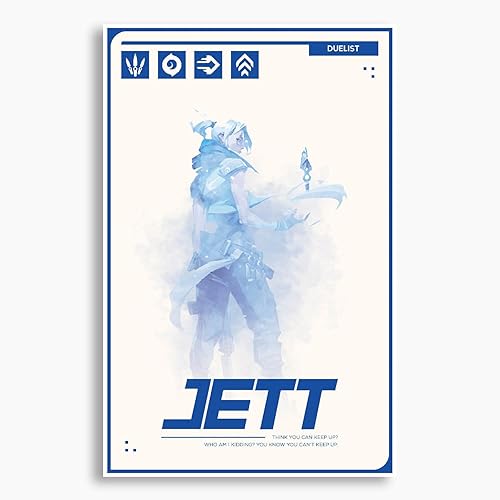 Jett Poster Unframed by SnooozeWorks Gaming Posters (12"x16")