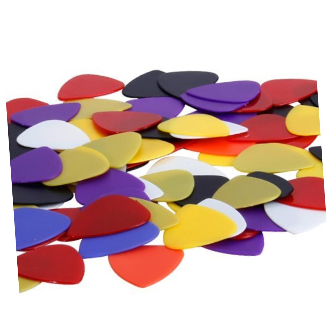 TOYANDONA 300pezzi Plettri Per Chitarra Plastica Da Colorati Per Chitarra Acustica Ed Elettrica Spessore Materiale Resistente