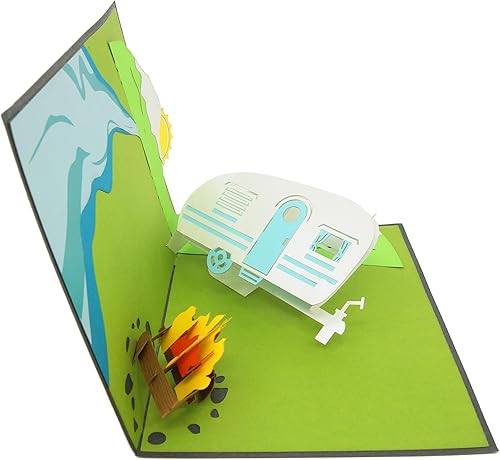 Vista 26 de PopLife Jeep Truck 3D Pop Up Card para todas las ocasiones - regalo del día del padre, graduación, felicitaciones, jubilación, aniversario - SUV