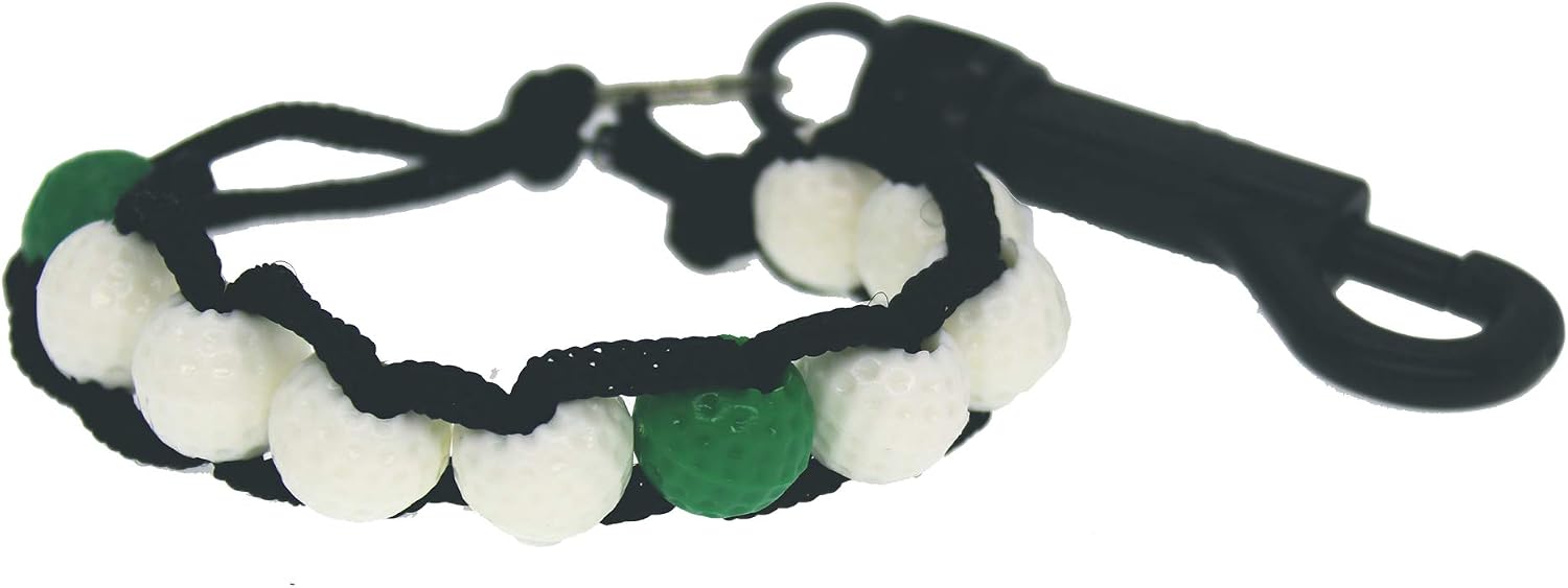 2pcs Golf Beads Score Counter Sports Stroke Score Count with Clip