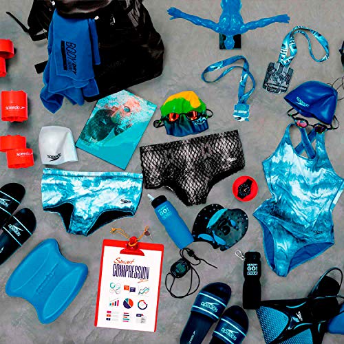 Speedo Tiger Maillot , Mulheres, Cinza (Grafite), GG2