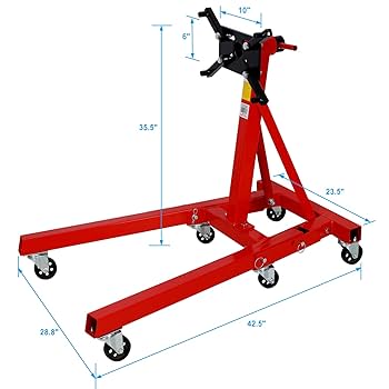 Amazon.com: KUFUH Vehicle Engine Block Stand Cherry Picker