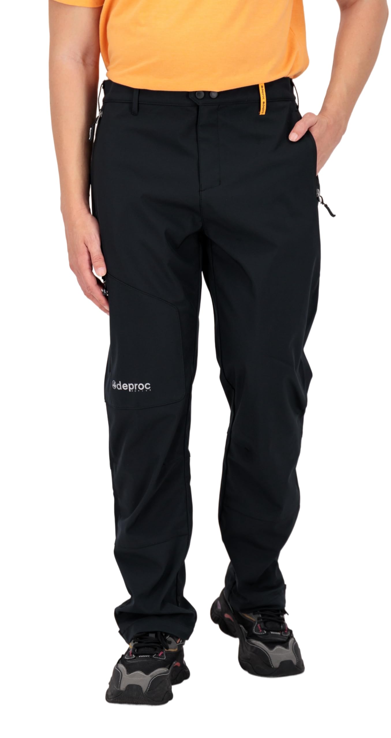 DEPROC-Active Herren Softshellhose Outdoorhose Trekkinghose Wasserdicht Sterling Ii Men Wanderhose