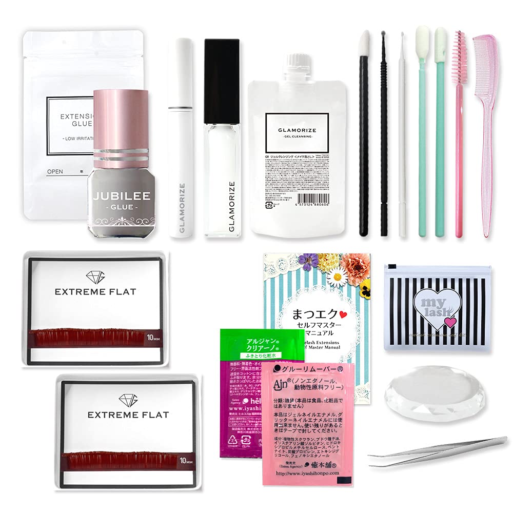 マツエク セット Amazon.co.jp: マツエク セルフ 18点豪華セット スターターキット