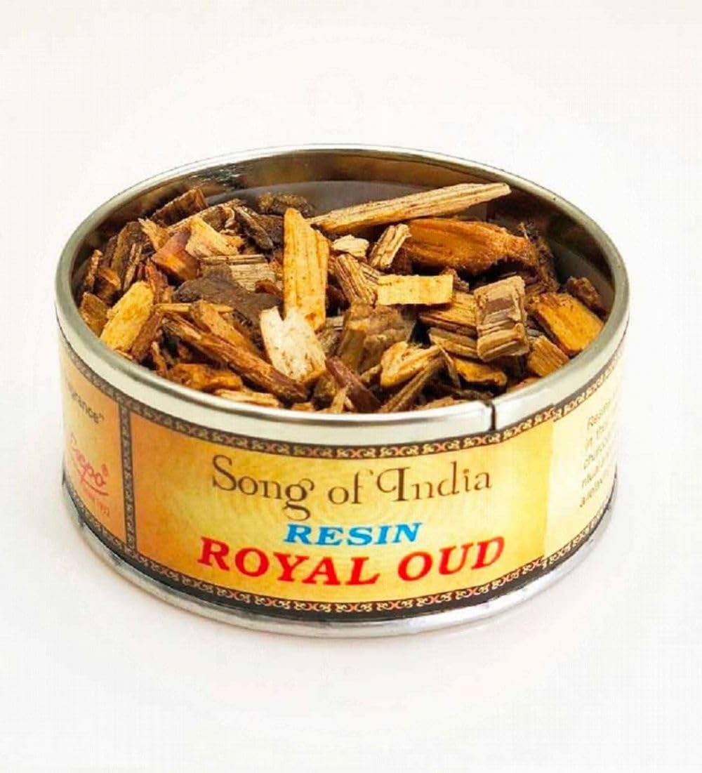 song of indiaRoyal Oud Resin in Tin Jar