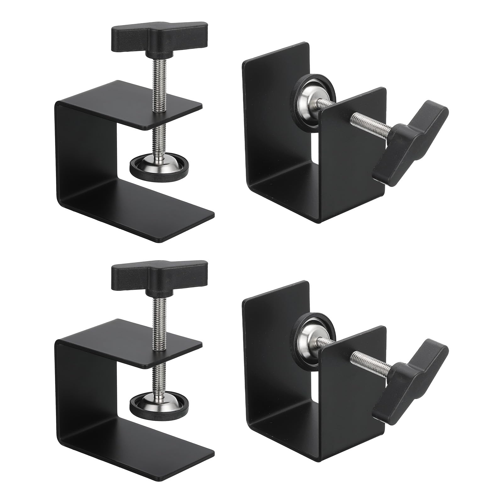 PATIKIL 4 Pcs Aluminum Alloy Universal C Clamps