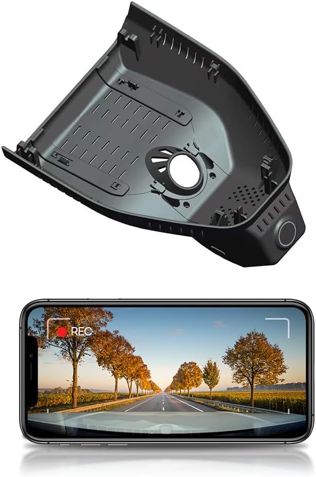 Fitcamx 4K Dash Cam Suitable for Chevy Equinox 2025 2026 (Gas Powerd, HD2-1231) LT Activ RS, OEM Factory Look, UHD 2160P Video, Built-in WiFi & APP, Loop Recording, G-Sensor, Plug & Play, 64GB Card