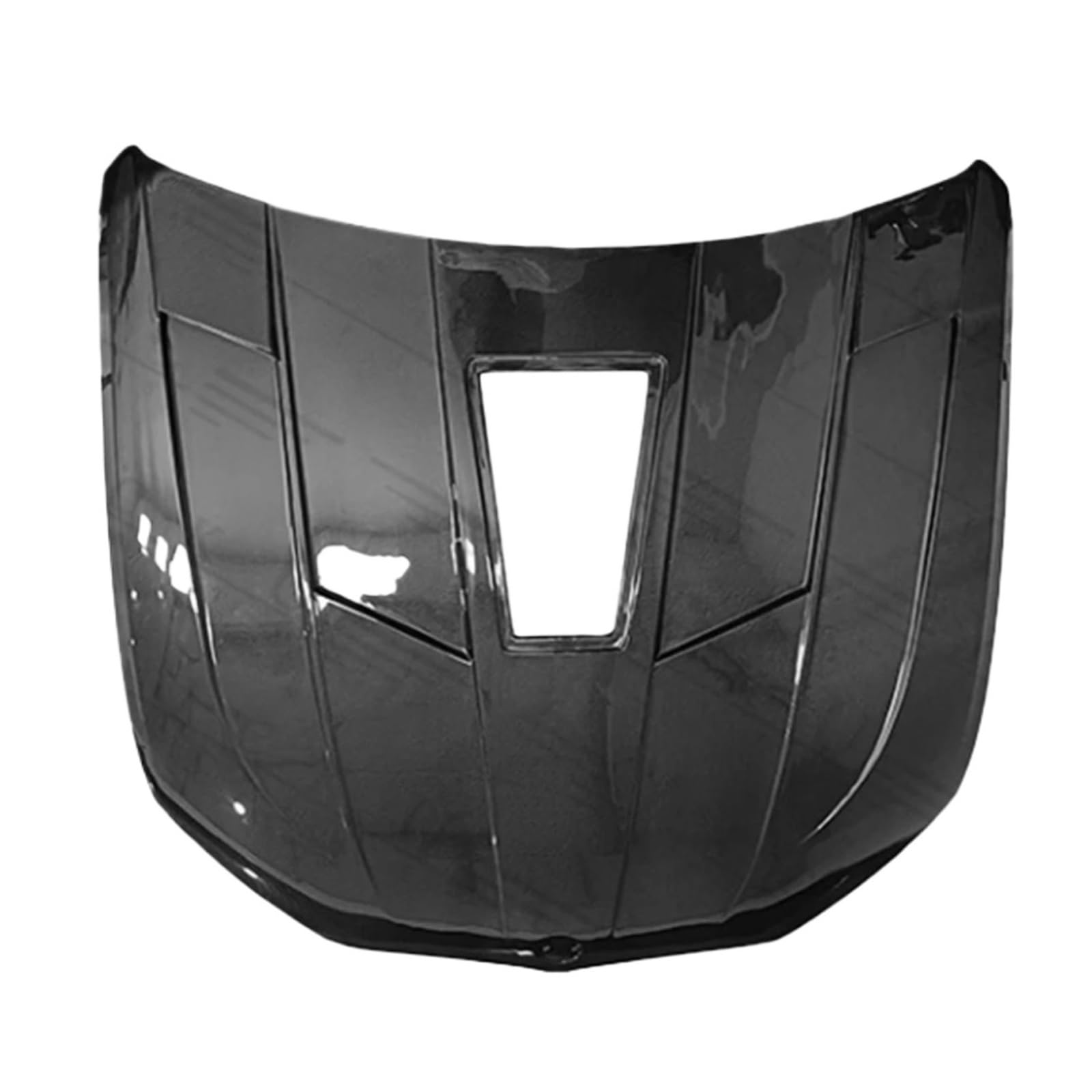 Car Hood Cover Replacement L Style Transparent Dry Carbon Fiber Hood Compatible With BMW M8 F91 F92 F93