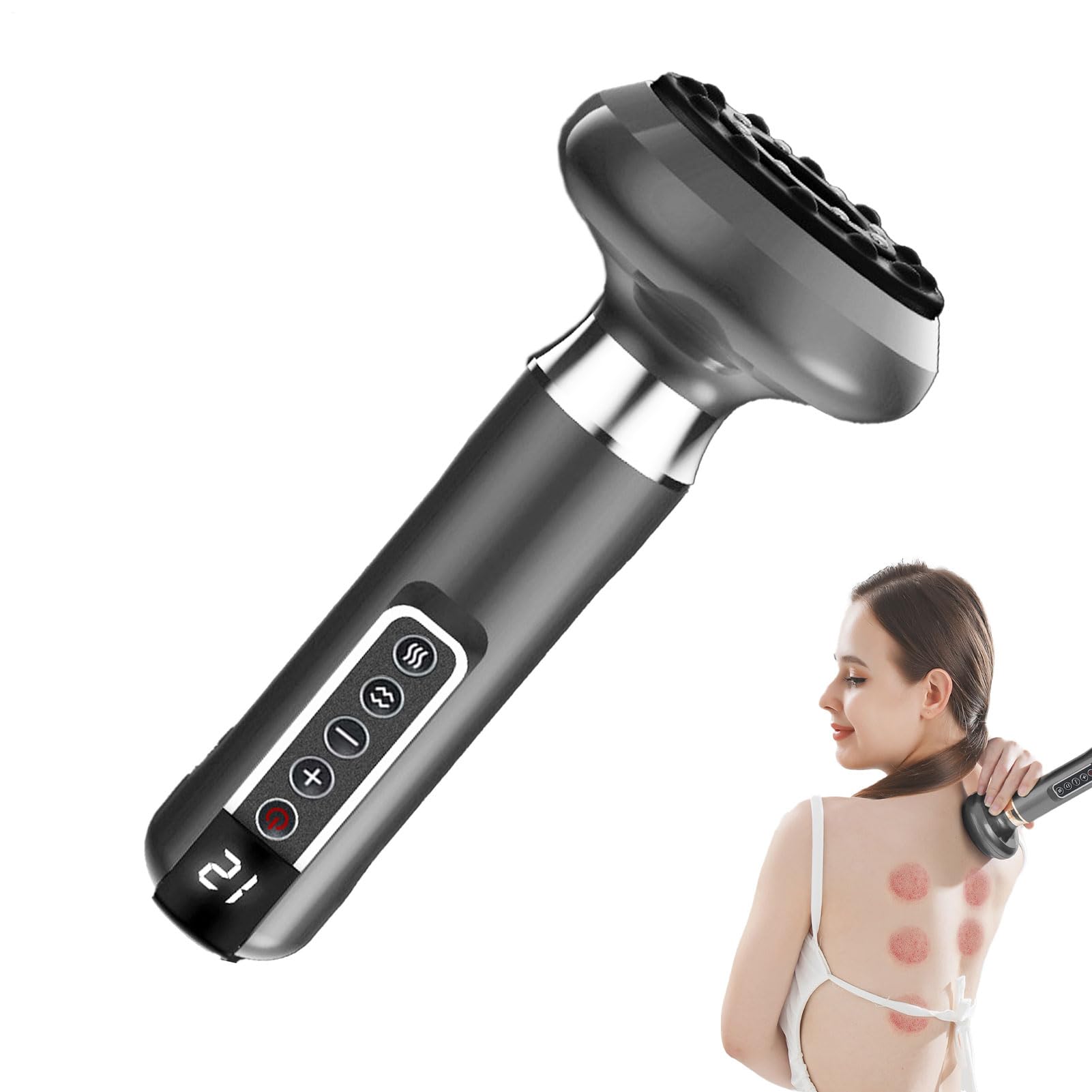 Machine de Sculpture Corporelle | 12 Niveaux Machine Sculptante Graisse Adjustable - Appareil Raffermissant Brûleur Graisse pour Cuisse Ventre Beauté Ventre Exercice à Domicile | Exercices