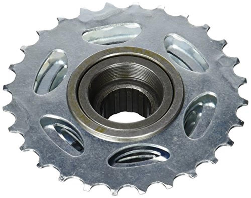 Pacco Pignone Sunrace Sturmey-Archer MFM4S 7 Velocità - Compatibile Con Shimano, Filettatura Standard, Finitura Cromata - Foto 4