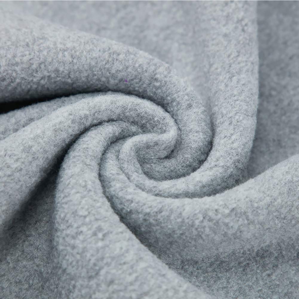 Cama Acogedora De La Cueva del Gato Saco De Dormir De Felpa Suave Y Cálida Cueva Y Cojines para Mascotas Medio Cubierto Canasta De Cama para Perros Calentador Térmico Lavable,Gris,L