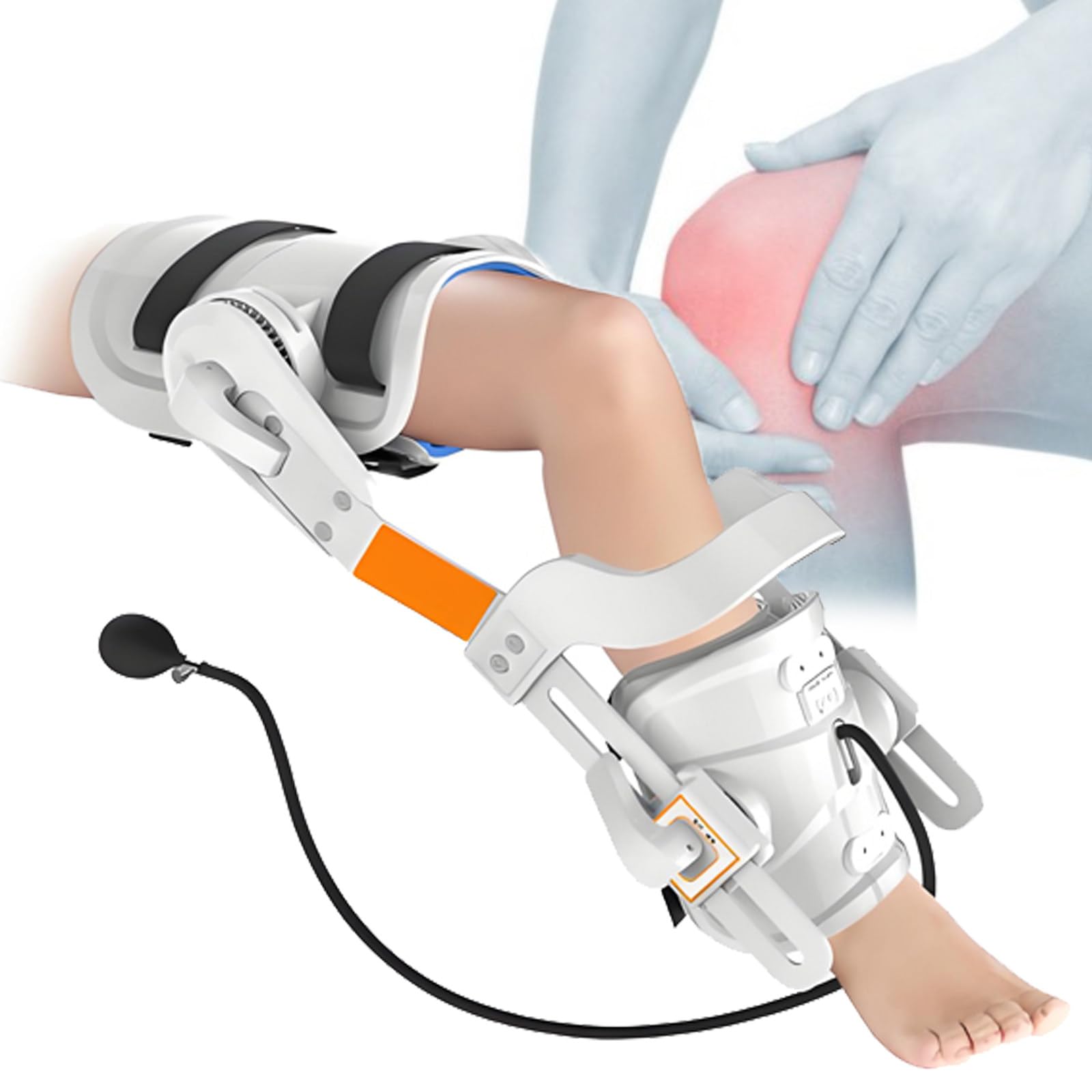 Máquina de Movimiento pasivo Continuo para Rodillas (-10°~140°) - Equipo de rehabilitación de Rodillas - Máquina de tracción para Miembros Inferiores - Equipo de rehabilitación de piernas