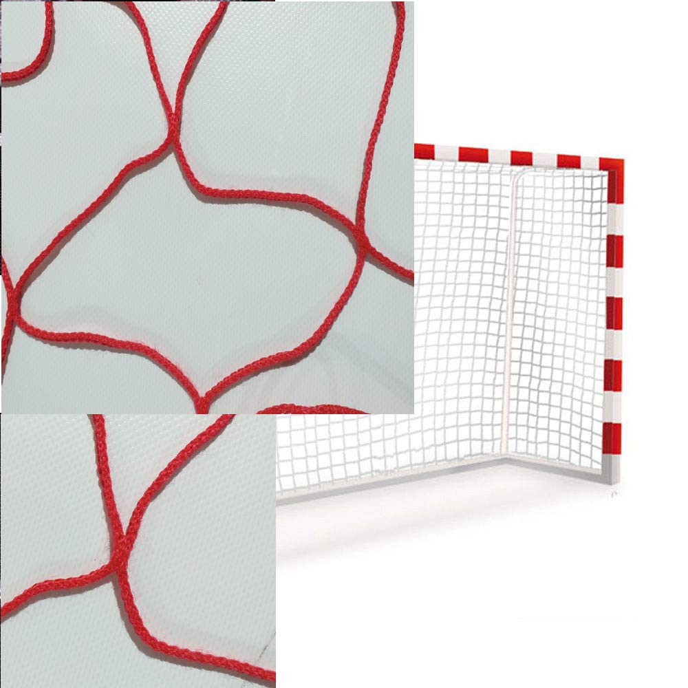 Filets Handball Futsal 3x2 m Polypropylène 3 mm Bleu Vert Rouge Noir