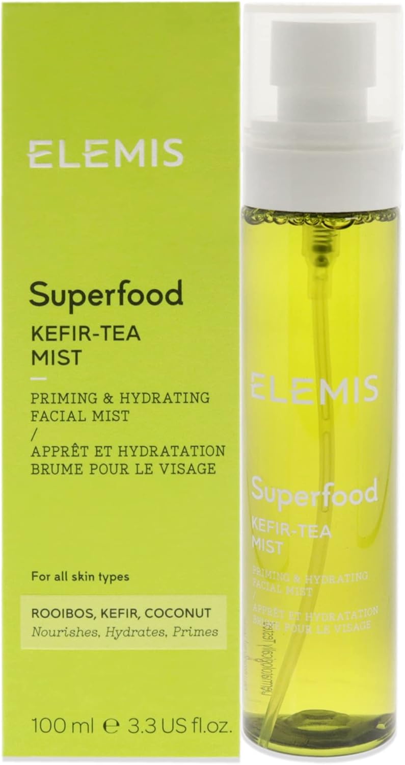 Elemis Superfood Kefir Tea Mist, Spray al Tè e Kefir 100 ml Amazon