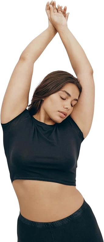 Organic Basics Women's Core Cotton Short Sleeve Baby Tee