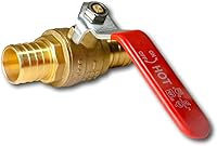 Vista 15 de XFITTING 2 piezas de válvula de bola Pex de 1 pulgada, 23-1-1 = 2X (2 paquetes)