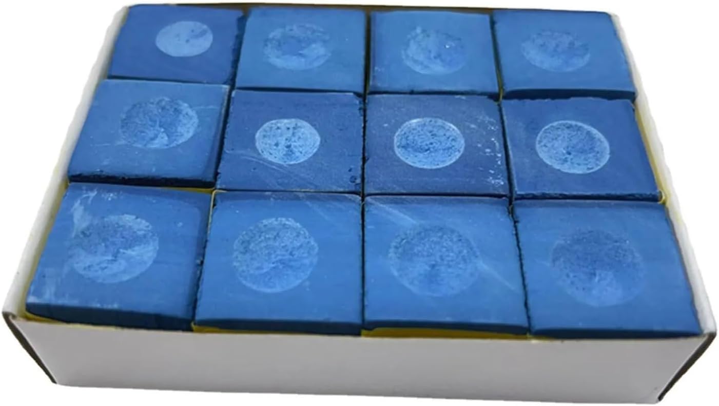 Pool Chalk 36pcs Billiards Cue Chalks Billiards Accessories Pool Cue Chalk Cubes Table Billiards Bulk Accessories