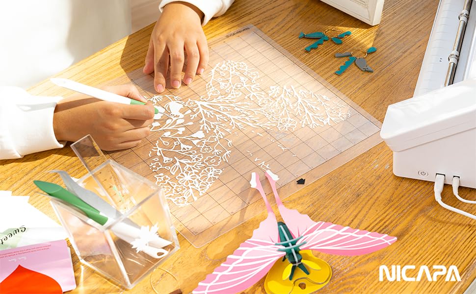 Esterilla de corte para Silhouette Cameo 4 3 2 1 de repuesto estándar pack de 6 unidades 3