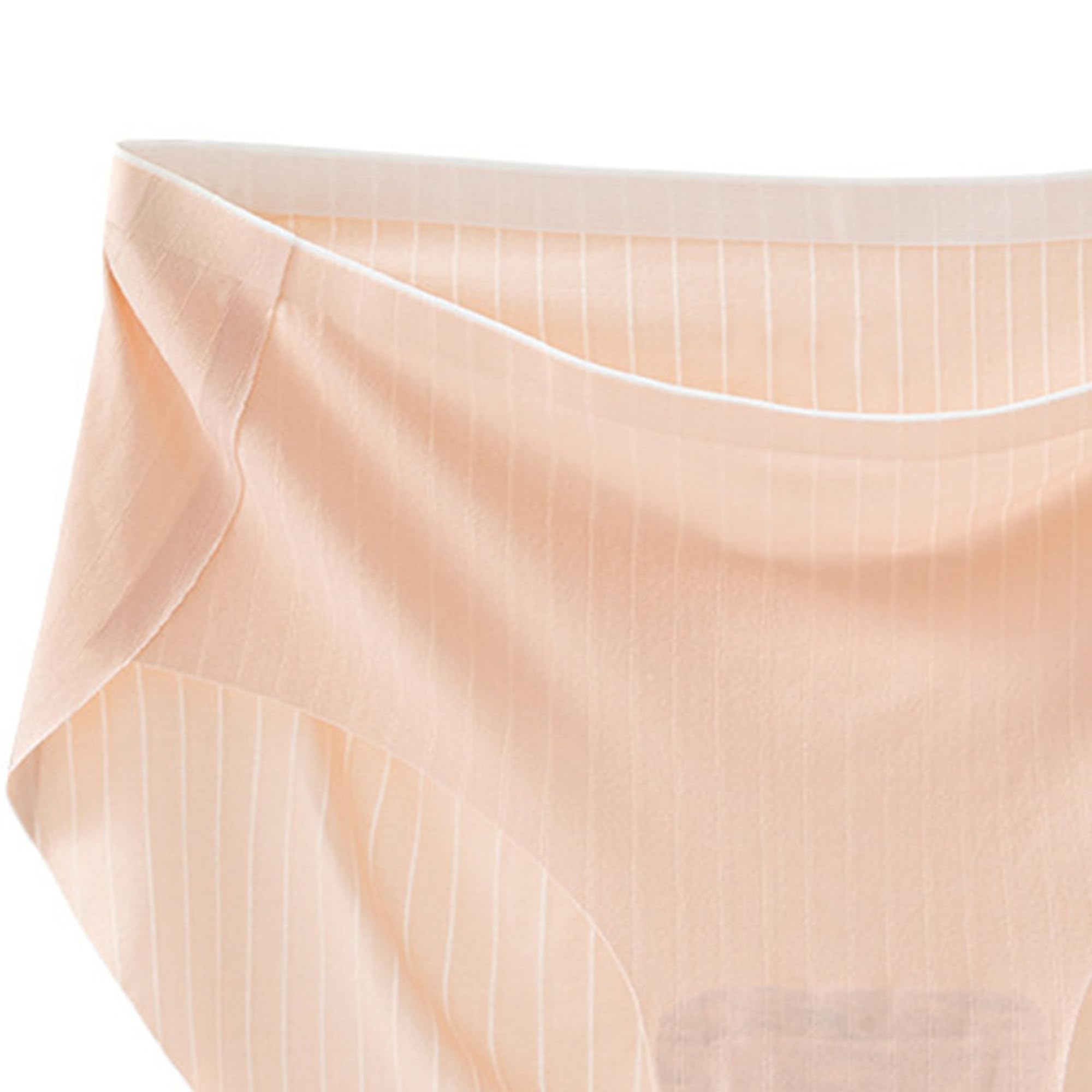 Mutandine da donna senza cuciture, ad asciugatura rapida, invisibili, confezione multipla, elasticizzate, a vita media, mutandine basic da donna (rosa, 5 pezzi, L)
