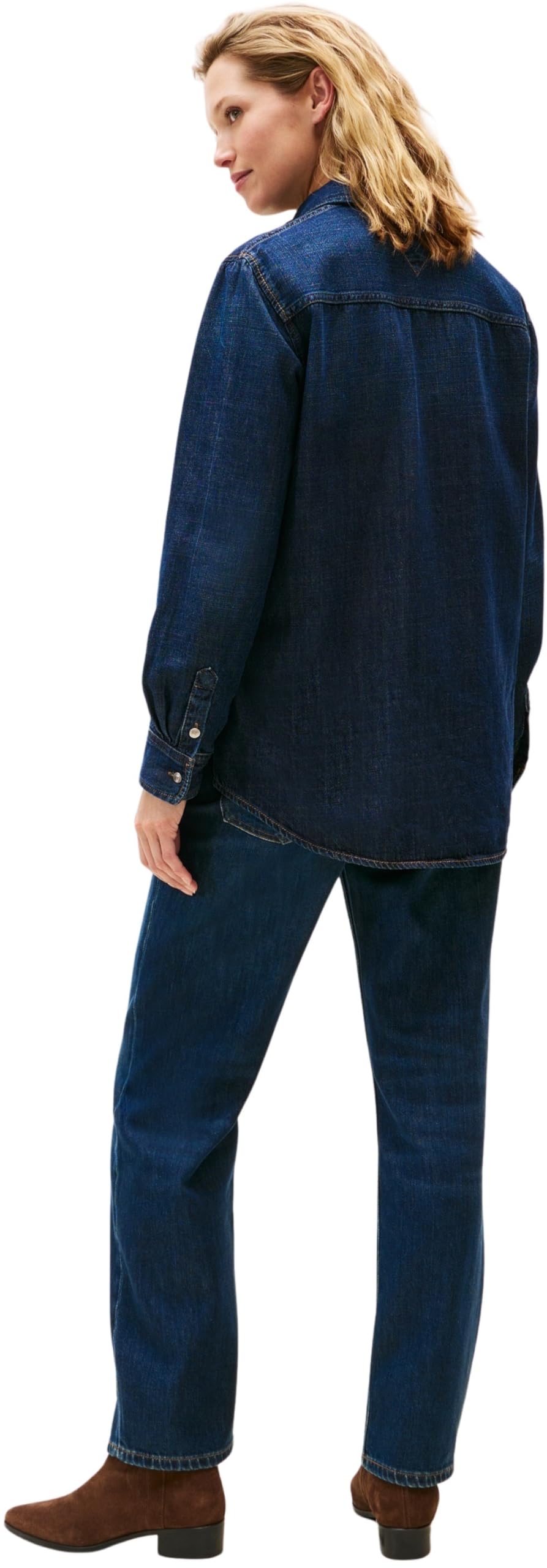 Tommy Hilfiger Damen Jeanshemd Milo Regular Fit