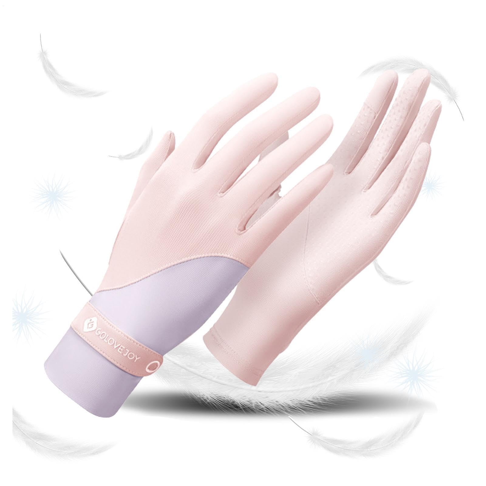 Guanti di protezione solare – Guanti traspiranti con sensazione di ghiaccio, guanti da pesca, vela, kayak, canottaggio, attrezzatura professionale UPF 50 Plus, protezione UV per guida ed escursionismo
