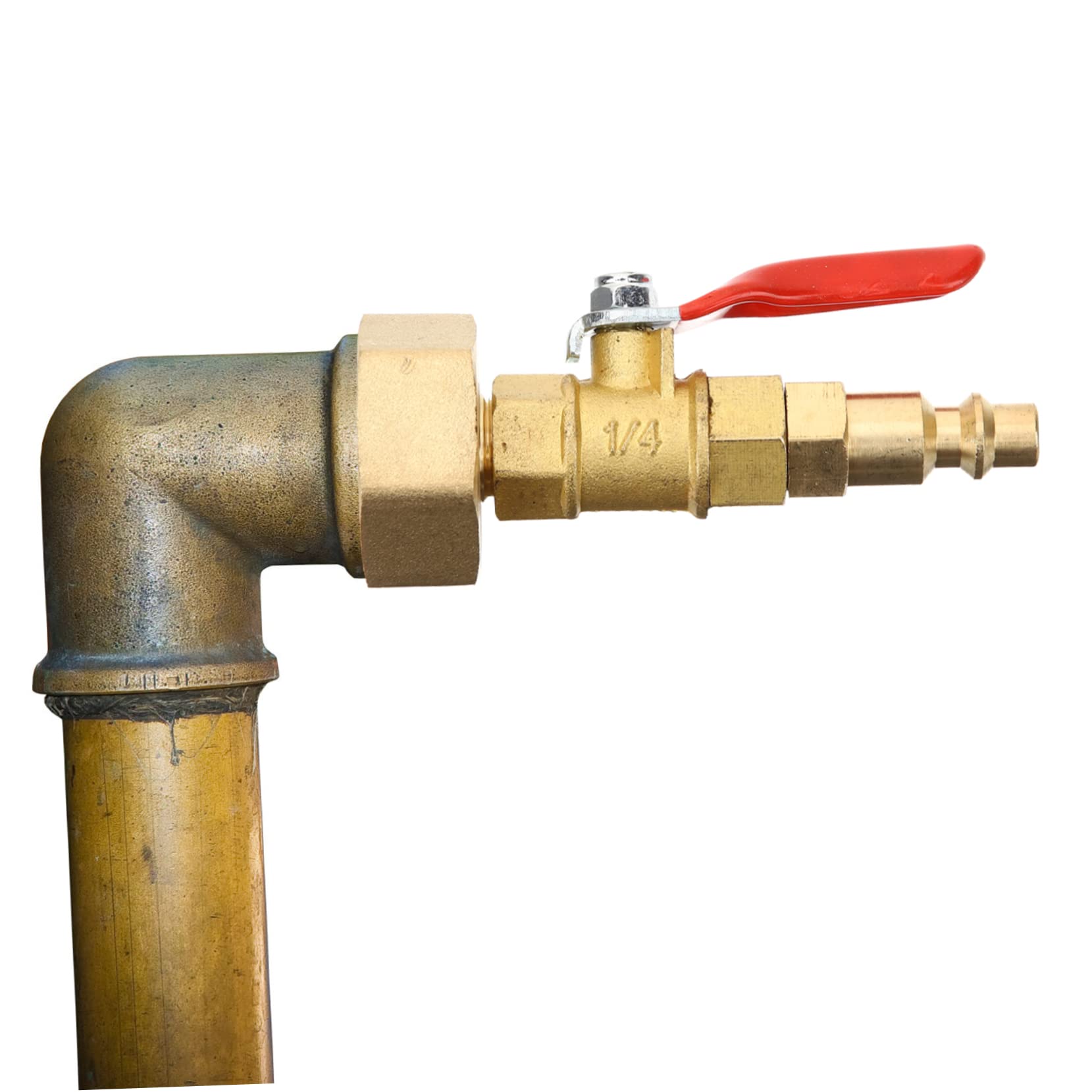 BESPORTBLE Adattatore per Tubo da Giardino Raccordo di Scarico in Ottone per Kit di Svernamento per Camper Adattatore per Tubo di Irrigazione Raccordi Rapidi per Tubo