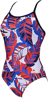 Arena Women's Palm Forest Challenge Back MaxLife One Piece Swimsuit Swimsuit
