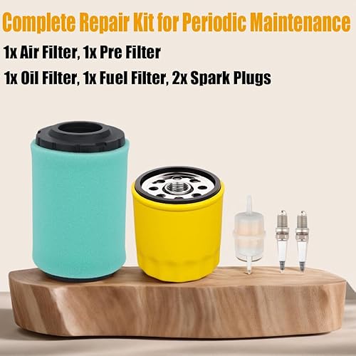 Miniatura 2 de Annolai 32 083 13-s Filtro de aire para Kohler Serie 7000 con filtro de aceite 52 050 02 para Kohler KT725 KT735 KT740 KT745 KT735-745 PRO,