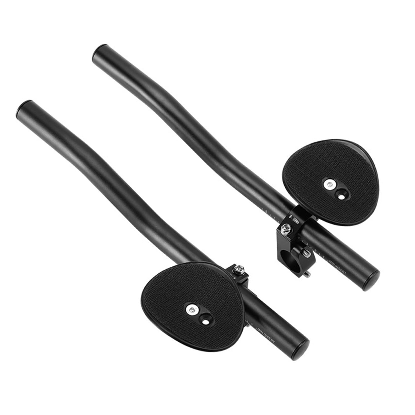 Manubrio Bici Corsa in Alluminio Aerodinamico con Supporto Ergonomico per Ciclismo Lunga Distanza Accessorio Resistente e Confortevole per Bici da Strada