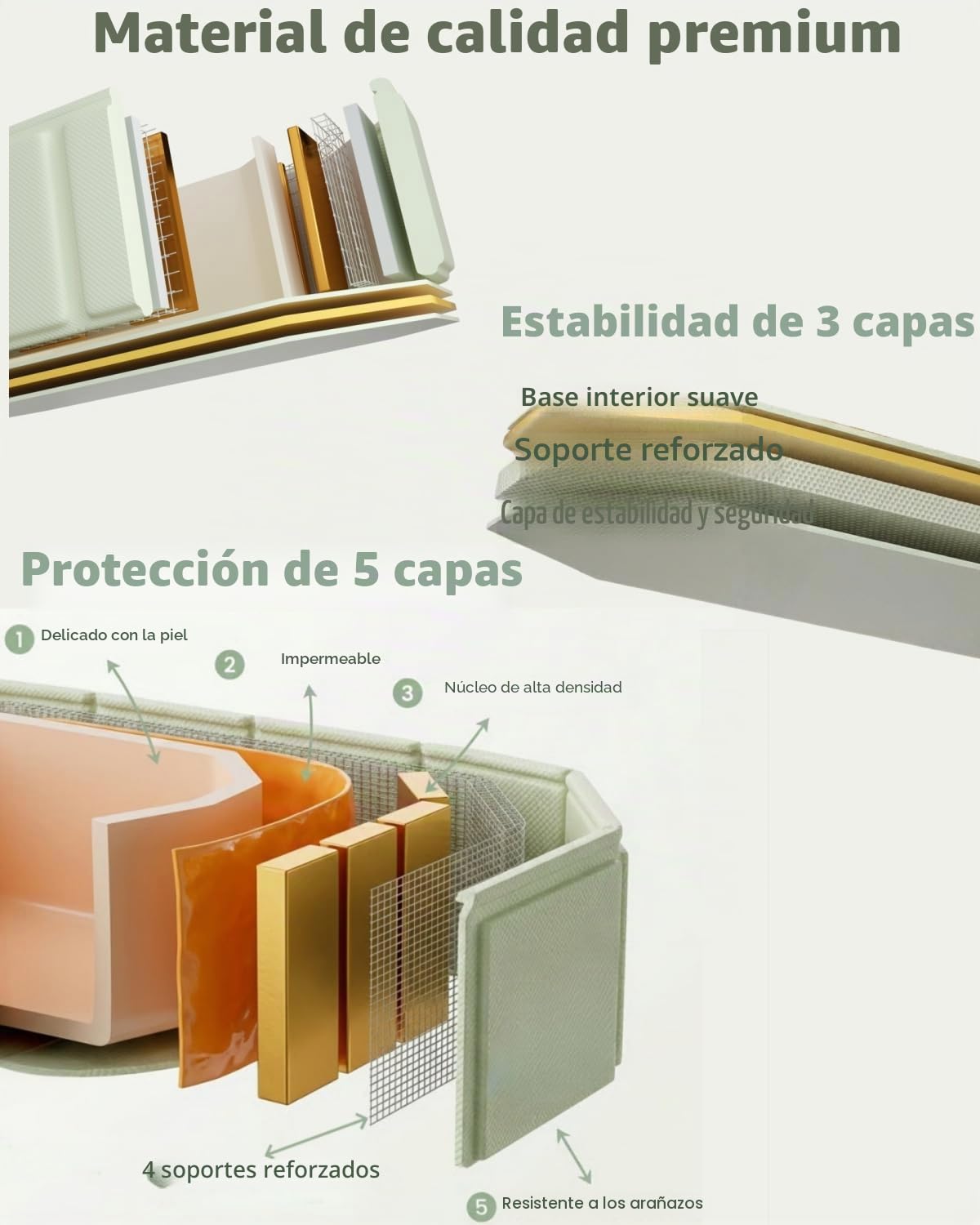Bañera plegable portátil para bebés de 0 a 6 años, modelo infantil para ducha y viaje, diseño para niños con 4 patas estables y doble drenaje, fácil de guardar, verde