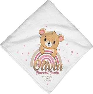 Personalised Baby Name Baby Blanket Soft Plush Fleece Baby Gift New Baby Nursery Decor Custom Baby Shower Gift Nursery Crib Blanket Newborn
