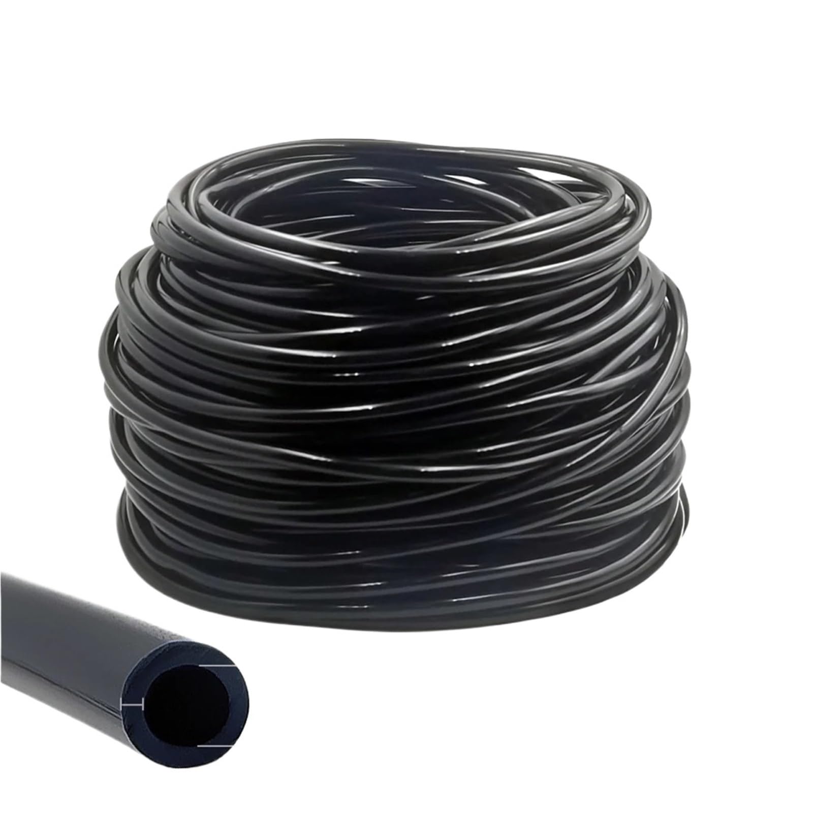 Lcvzxcfkx 5M (16.4Ft) Watering Hose Pvc Micro Irrigation Pipe Drip Irrigation Tubing Sprinkler