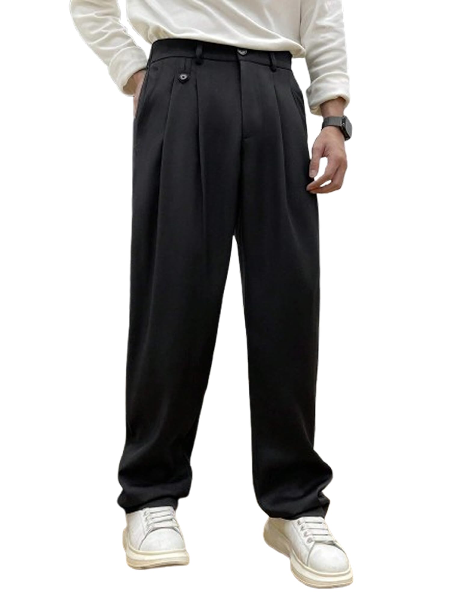 Trouser for Men | Regular Fit Casual Trouser (T 35-37)