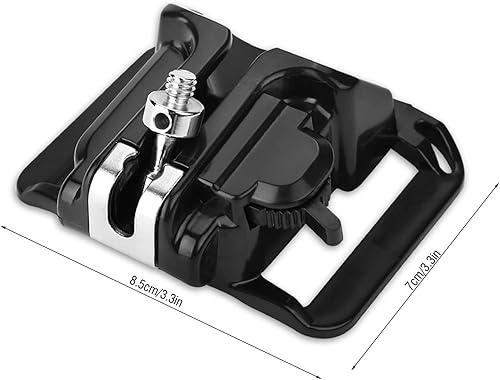 Miniatura 6 de Diyeeni 1Pc Camera Hanger 14in Screw Mount Quick Release Waist Belt Buckle Holder