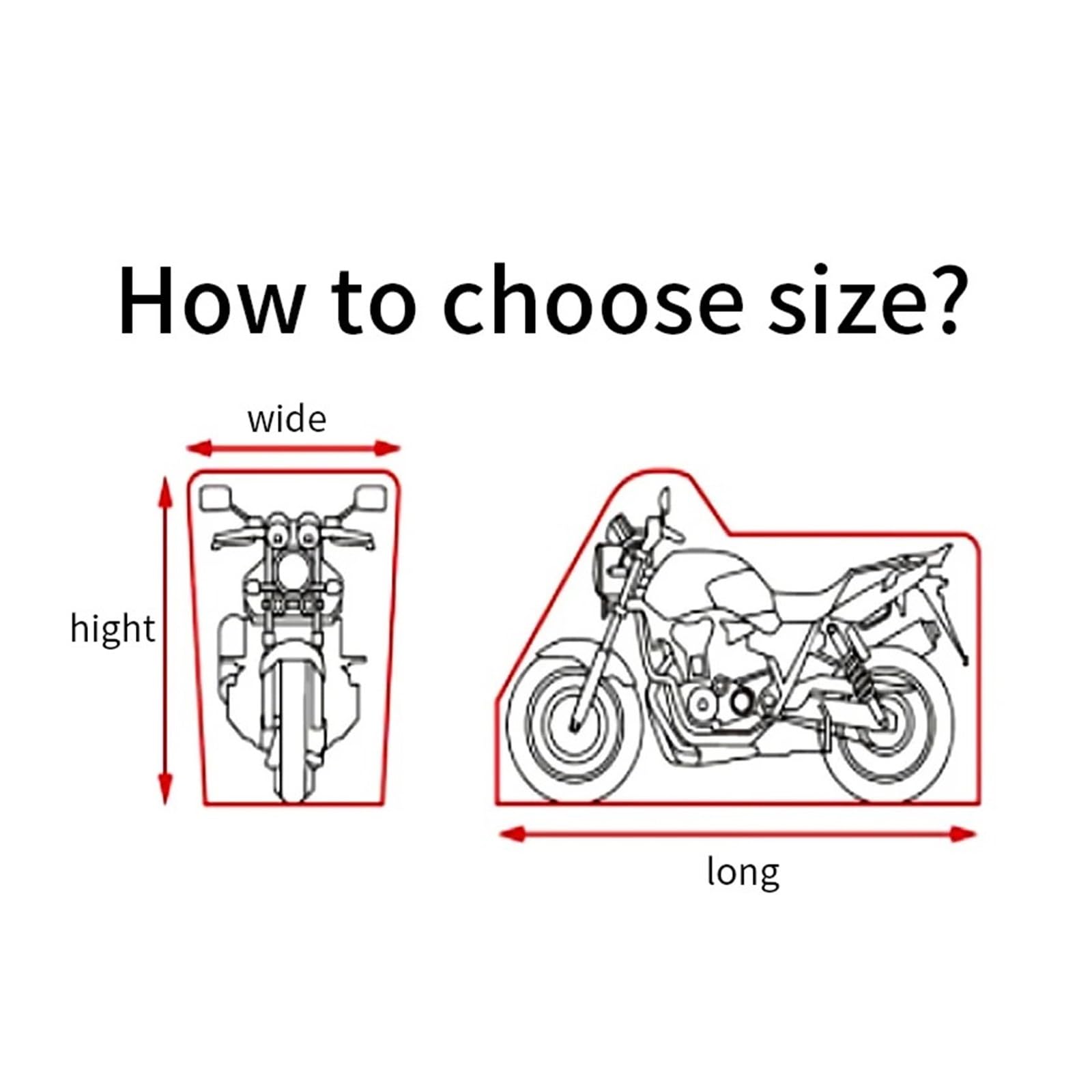 Funda para Motos para Motocicleta para Street Twin Cubierta Impermeable para Protección contra Todo Tipo Resistente Rayos UV Oxford(Black Cover)