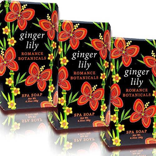 Greenwich Bay GINGER LILY Spa Soap, Enriched with Shea