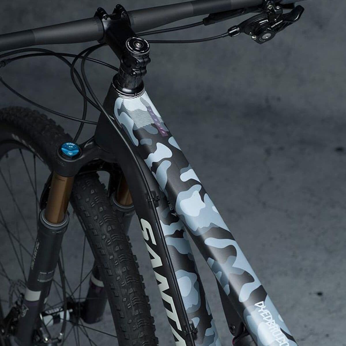 DYEDBRO - Protector de marco MTB - Anthony Napo MTB (mate/negro)