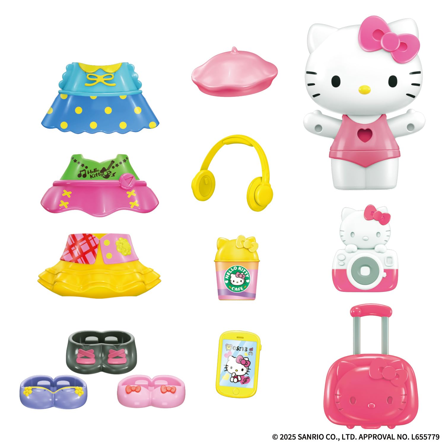 Amazon.co.jp: [バンダイ(BANDAI)] Hello Kitty パチパチきせかえ
