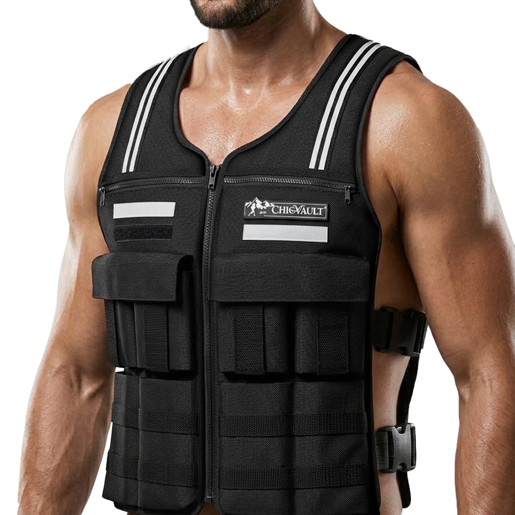 CHICVAULT 40LB Silicone Vest