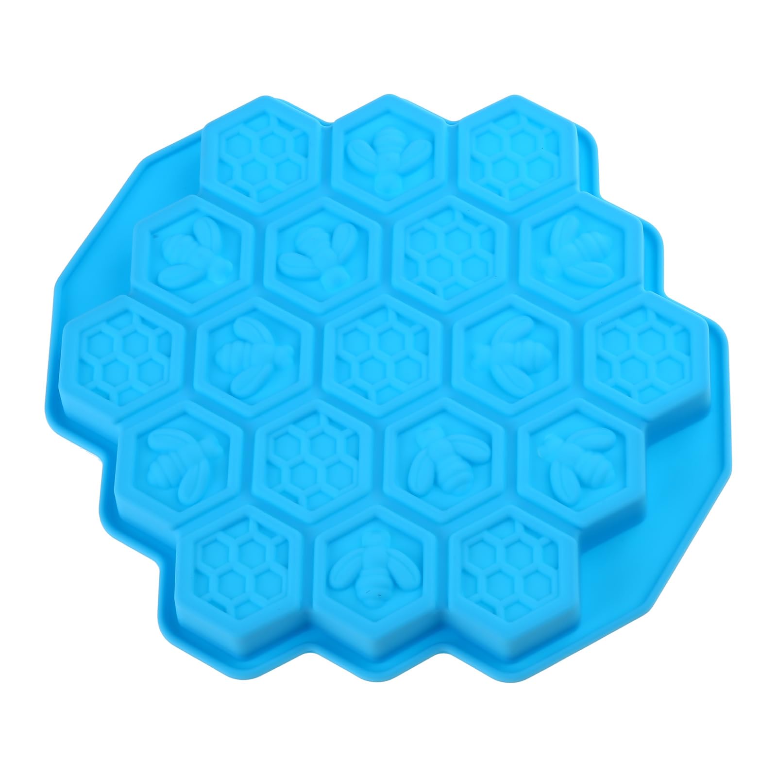 FROMCEO Silicone Honeycomb Bees Soap Mold Cake Baking Pull-apart Dessert Cake Pan Mold for Biscuit Chocolate Fondants Silicone Chocolate Molds Shapes