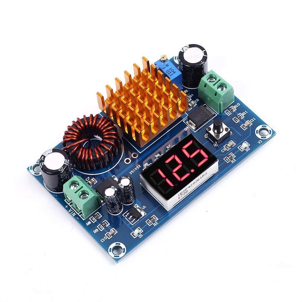 See full amazon price history chart for XH-M411, Digital Step Up Boost Converter, DC Voltage Regulator, Power Supply Module 3V-35V to 5V-45V 5A with Digital Display for DIY Power Supply XH-M411, Digital Step Up Boost Converter, DC Voltage Regulator, Power Supply Module 3V-35V to 5V-45V 5A with Digital Display for DIY Power Supply (B09HQRFCJ6) Amazon Price History, Amazon Price Tracker