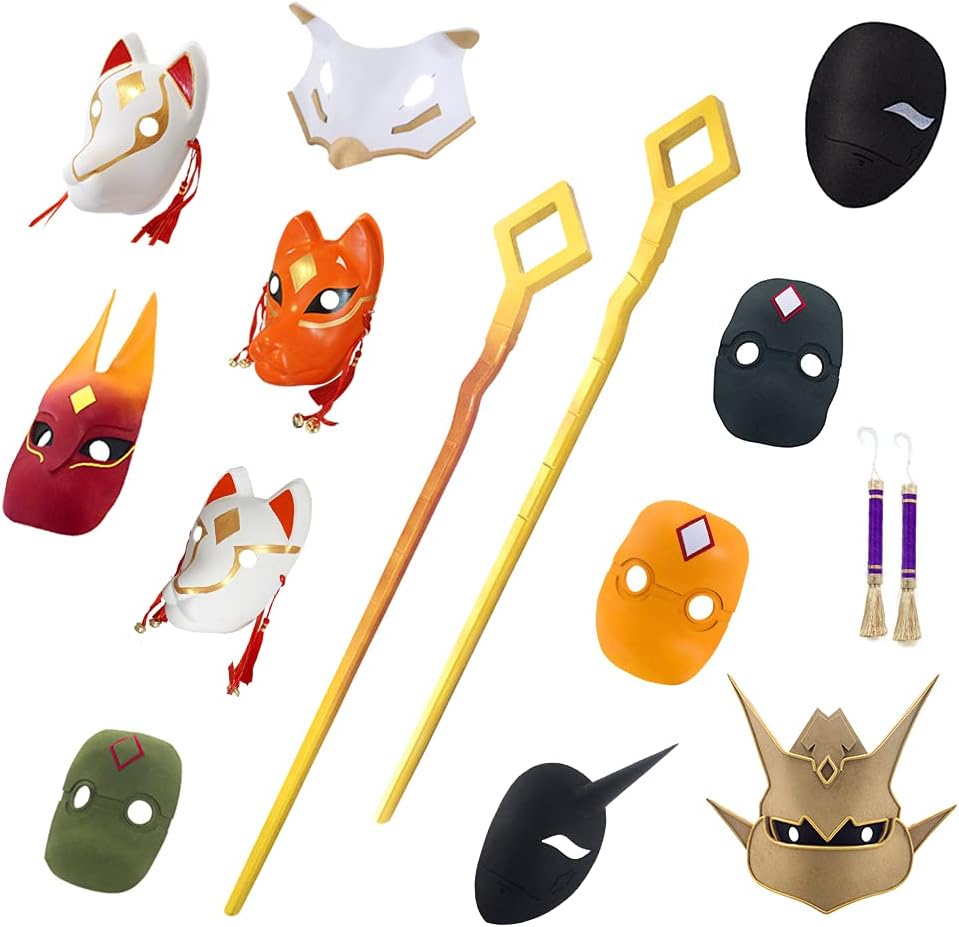 Amazon Co Jp Garbha Sky 星を紡ぐ子どもたち 花火杖 木製 道具 コスプレ 光の子 精霊 花火杖 ハロウィン 学園祭 クリスマス Cosplay 撮影 道具 小物 ホビー 通販