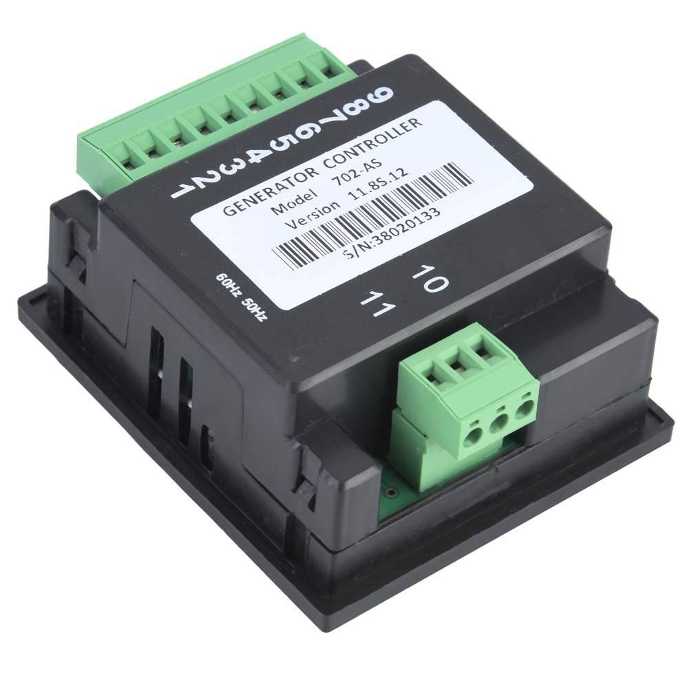 Generator Controller, Electronic Manual Start Generator Controller Module Control Panel LCD Display for Digital Remote Intelligent Control USB Connection-image-30