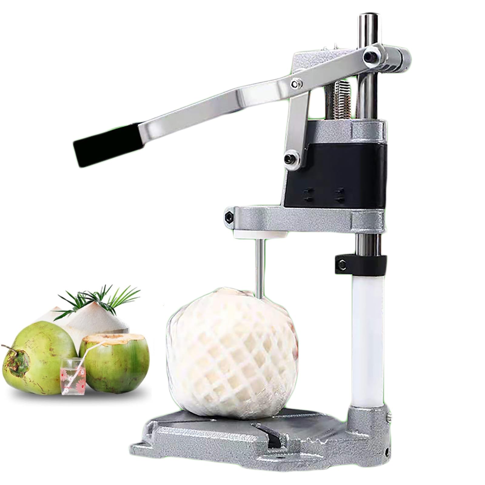 Abridor manual de agujeros de coco para preparar fruta fresca en tiendas
